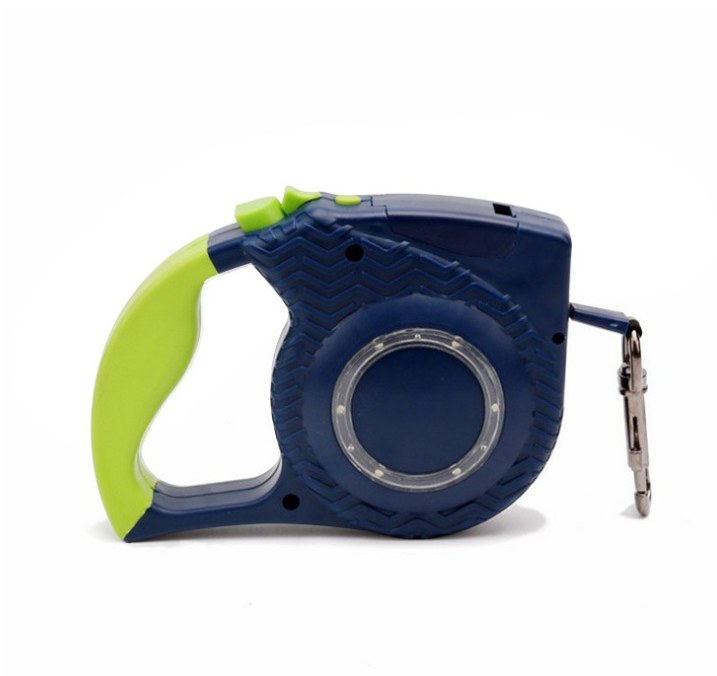 Retractable Dog Leash with Tethering Rope